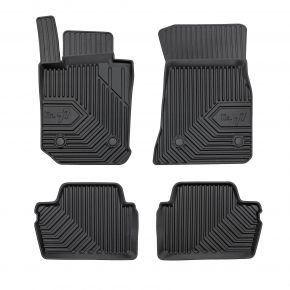 Alfombrillas de goma 3D No.77 para BMW 2 G42 coupe desde 2021 (4 piezas)