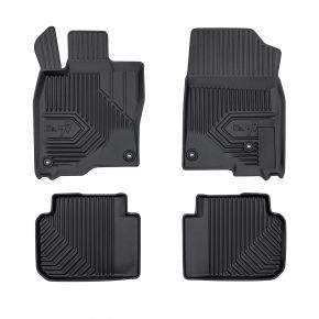 Alfombrillas de goma 3D No.77 para Honda Civic XI desde 2021 (3 piezas)