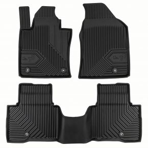 Alfombrillas de goma 3D No.77 para SSANGYONG ACTYON desde 2024 (3 piezas)