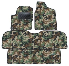 Alfombras textiles de camuflaje para Ford Galaxy / ALHAMBRA/ SHARAN 7miest 95
