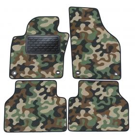 Alfombras textiles de camuflaje para Volkswagen Passat B6/B7 Passat CC
