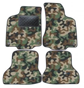 Alfombras textiles de camuflaje para Volkswagen Polo 6N / 6N2 1994-1998 4