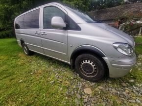 Protector plástico paso de rueda para Mercedes-Benz Vito II Viano (2003-2014)