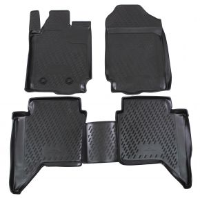 Alfombrillas de goma FORD FORD Ranger  4 doors  2012-up 4 piezas