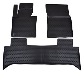 Alfombrillas de goma LAND ROVER Range Rover III  2001-2010-up  3 piezas