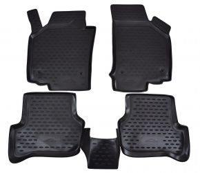 Alfombrillas de goma SEAT Leon 2006-2012  4 piezas