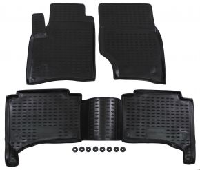 Alfombrillas de goma VW Touareg  2002-2010 4 piezas