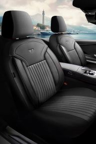 Fundas de asiento PRAG negro-gris para CHEVROLET TRAX - fundas de asiento elegantes y duraderas, instalación fácil