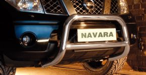 Bullbar delanteros Steeler para Nissan Navara 2010-2015 Modelo A