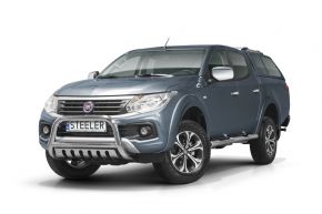 Bullbar delanteros Steeler para FIAT FULLBACK 2015- Modelo S