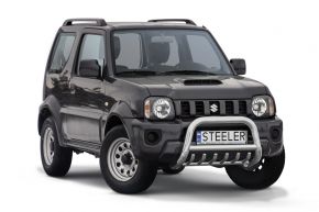 Bullbar delanteros Steeler para SUZUKI JIMNY 2012-2018 Modelo G