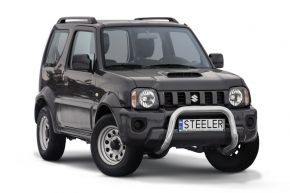 Bullbar delanteros Steeler para SUZUKI JIMNY 2012-2018 Modelo U