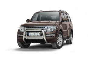 Bullbar delanteros Steeler para Mitsubishi Pajero 2007-2014 Modelo A