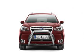 Bullbar delanteros Steeler para SUBARU FORESTER 2013-2016-2019 Modelo U