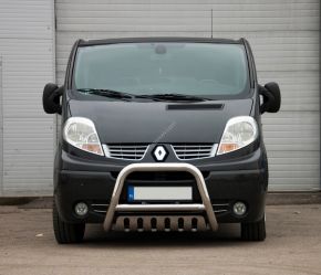 Bullbar delanteros Steeler para RENAULT TRAFIC 2001-2014 Modelo S