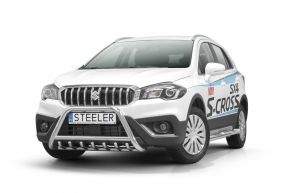 Bullbar delanteros Steeler para SUZUKI SX4 S-CROSS 2016- Modelo G