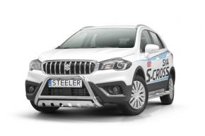 Bullbar delanteros Steeler para SUZUKI SX4 S-CROSS 2016- Modelo S