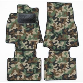 Alfombras textiles de camuflaje para Mercedes B class W245 2005-2011