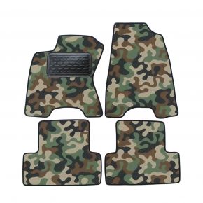 Alfombras textiles de camuflaje para Nissan X-trail T31 2007-2011