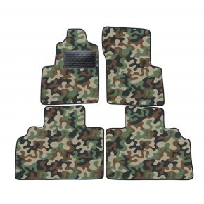 Alfombras textiles de camuflaje para Renault Espace 2000-2003 4 piezas