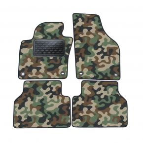 Alfombras textiles de camuflaje para Volkswagen Passat B6/B7 Passat CC