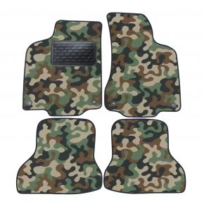 Alfombras textiles de camuflaje para Volkswagen Polo 6N / 6N2 1994-1998 4