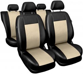 Fundas de asiento universales Comfort beige