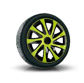 Tapacubos para HYUNDAI 14", DRACO VERDE 4 pzs