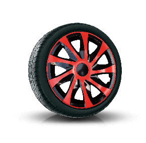 Tapacubos para HYUNDAI 14", DRACO ROJO 4 pzs