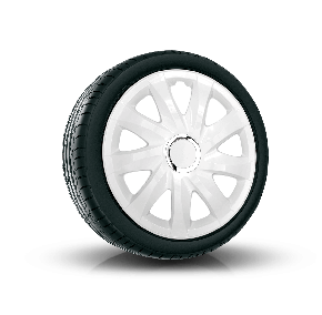 Tapacubos 14", DRIFT BLANCO LACADO 4 pzs