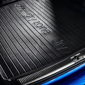 Alfombra de goma del maletero DryZone para BMW i3 hatchback 2013-2022 (con organizador del maletero)
