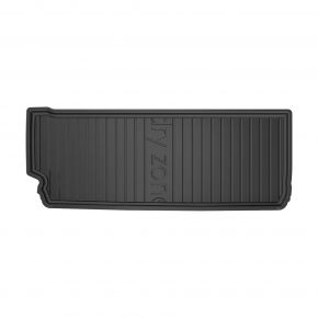 Alfombra de goma del maletero DryZone para Tesla Model X crossover 2015-2021 (6 plazas, 7 plazas, antes del restyling, 3.ª fila de asientos plegada)