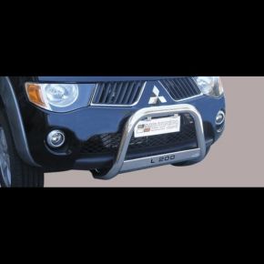 Bullbar delanteros Misutonida para MITSUBISHI L200 Double Cab/Club Cab (2006-2009)