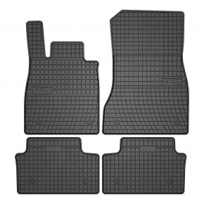 Alfombrillas de goma para BMW 5 G60 sedan 4 piezas desde 2023