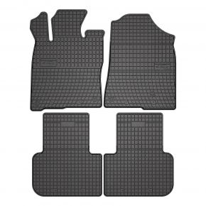 Alfombrillas de goma para Honda Civic XI hybrid 4 piezas desde 2021