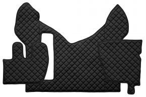 Alfombrillas de ecopiel Q para RENAULT PREMIUM II (01.2005-12.2013) - Negro