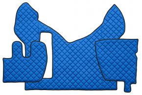 Alfombrillas de ecopiel Q para RENAULT PREMIUM II (01.2005-12.2013) - Azul