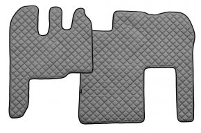 Alfombrillas de ecopiel Q para RENAULT MAGNUM MILLENIUM (01.2002-12.2007) - Gris