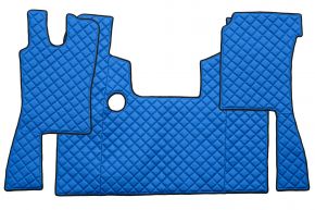 Alfombrillas de ecopiel Q para SCANIA 4 (01.1995-12.2004) - Azul