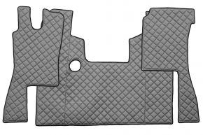 Alfombrillas de ecopiel Q para SCANIA 4 (01.1995-12.2004) - Gris