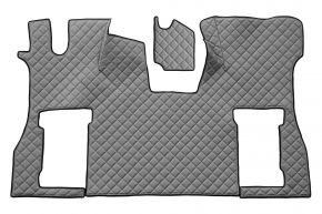 Alfombrillas de ecopiel Q para SCANIA S NEXTGEN (desde 01.2017) - asiento del acompañante neumático - Gris