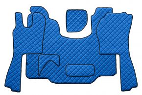Alfombrillas de ecopiel Q para SCANIA G (01.2005-12.2016) - Azul
