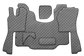 Alfombrillas de ecopiel Q para SCANIA G (01.2005-12.2016) - Gris