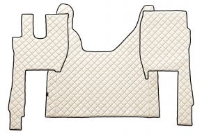 Alfombrillas de ecopiel Q para FORD F-MAX (desde 10.2018) - Beige claro
