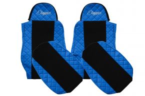 Fundas de asiento para DAF XF 105 (01.2006-12.2013) - azules