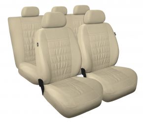 Fundas de asiento universales MODERN beige, MG-3