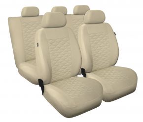 Fundas de asiento universales MODERN beige, MP-3