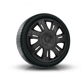 Tapacubos para HYUNDAI 15", N-POWER negro-mate 4pzs