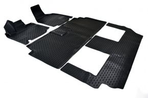 Alfombrillas de goma DODGE GRAND CARAVAN 2008-2011 (USA) 4 piezas