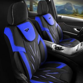 Fundas de asiento PARS negro-azul